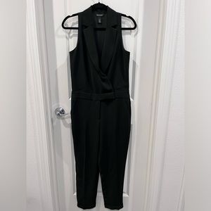 White House Black Market Tuxedo Jumpsuit